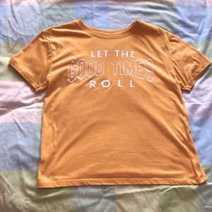 Yellow/Gold juniors t shirt from Modern Lux